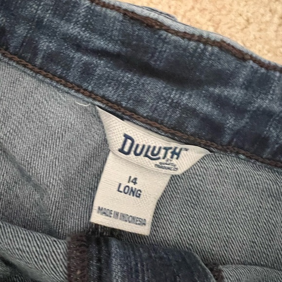 Women's Double Flex Denim Relaxed Leg Jeans 14 long - Picture 2 of 3